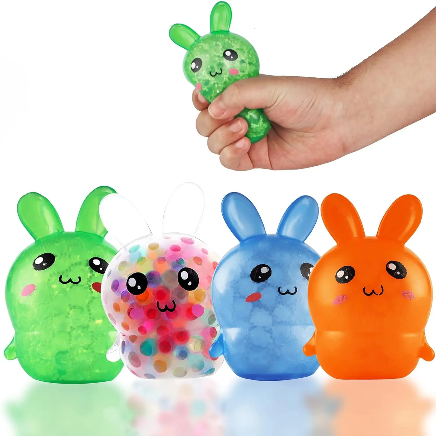 Easter Basket Stuffers, 4 Pack Squishy Easter Bunny Stress Balls for Adults, Easter Basket Stuffers, Easter Toys Stress Relief Fidget Balls ,Easter Basket Ideas Gifts
Easter Basket Stuffers, 4 Pack Squishy Easter Bunny Stress Balls for Adults, Easter Basket Stuffers, Easter Toys Stress Relief Fidget Balls ,Easter Basket Ideas Gifts