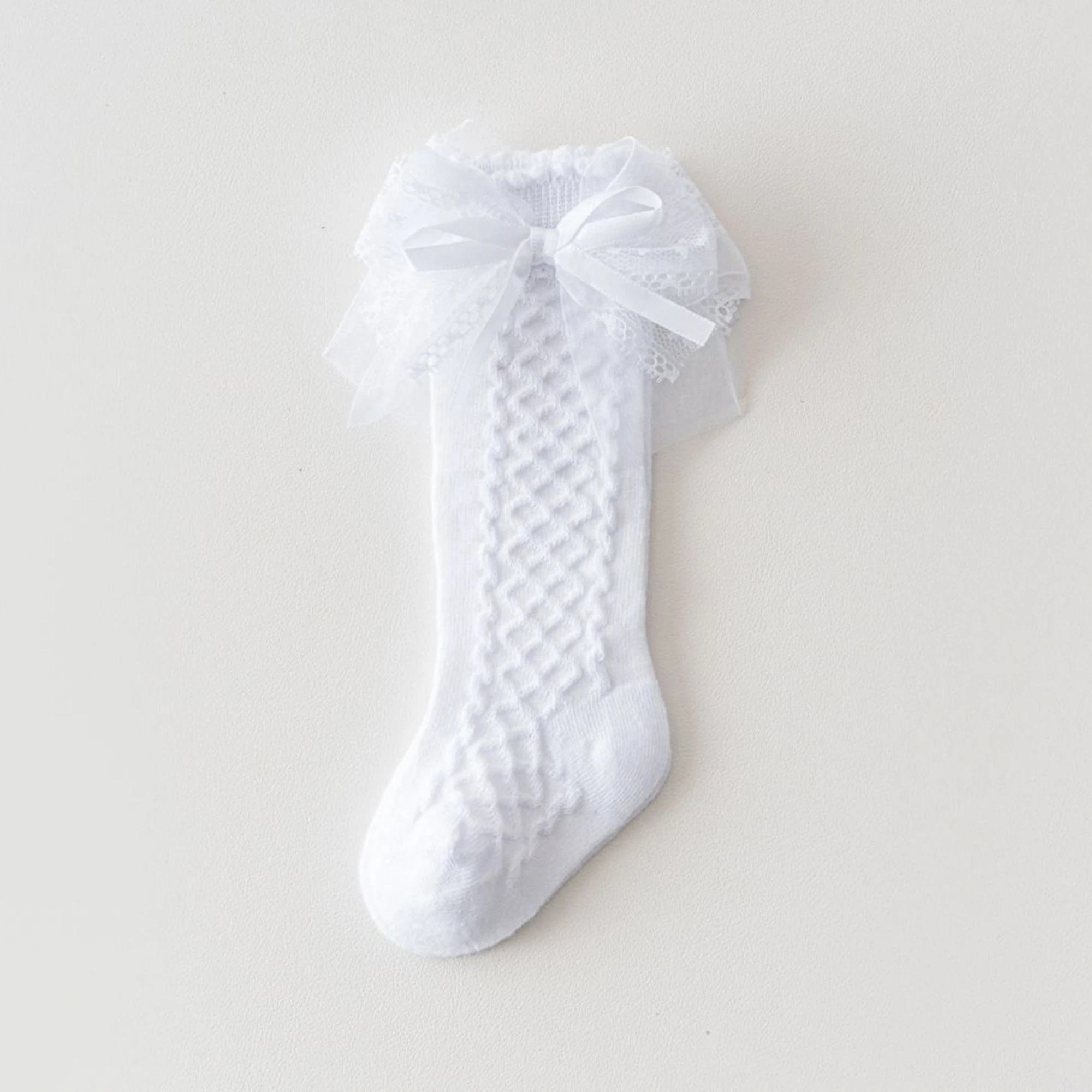 Baby Girl Knee High Socks Mesh Breathable Cute Bow Design Solid Color Soft Stylish Infant Long Socks
Baby Girl Knee High Socks Mesh Breathable Cute Bow Design Solid Color Soft Stylish Infant Long Socks