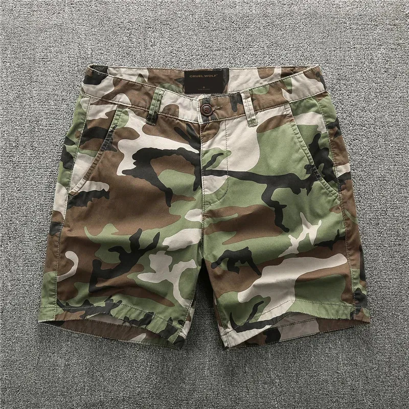 BESCRUZ EU US Size Top Quality Luxury Five Inch Men's Casual Shorts Summer Men Clothing Camouflage Cargo Shorts
BESCRUZ EU US Size Top Quality Luxury Five Inch Men's Casual Shorts Summer Men Clothing Camouflage Cargo Shorts
