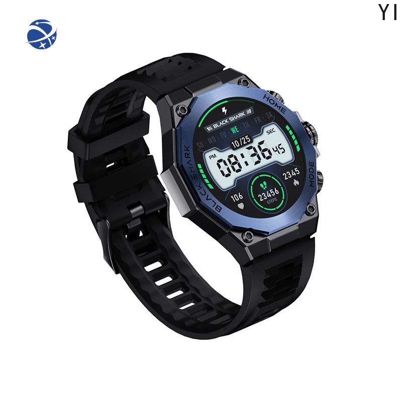 YYHC Black Sha S1 Pro Smart Watch 15-Day Battery Life Wireless Charging NFC GPT 1.43'' AMOLED Fitness Tracker for Android IOS
YYHC Black Sha S1 Pro Smart Watch 15-Day Battery Life Wireless Charging NFC GPT 1.43'' AMOLED Fitness Tracker for Android IOS