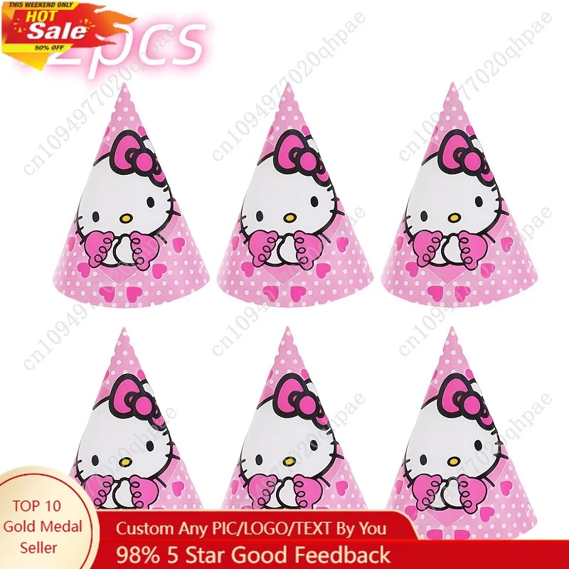 12pcs Hello Kitty Pink Heart Party Hats Disposable Paper Hat for Christmas New Year Valentine'S Day and Birthday Celebrate
12pcs Hello Kitty Pink Heart Party Hats Disposable Paper Hat for Christmas New Year Valentine'S Day and Birthday Celebrate