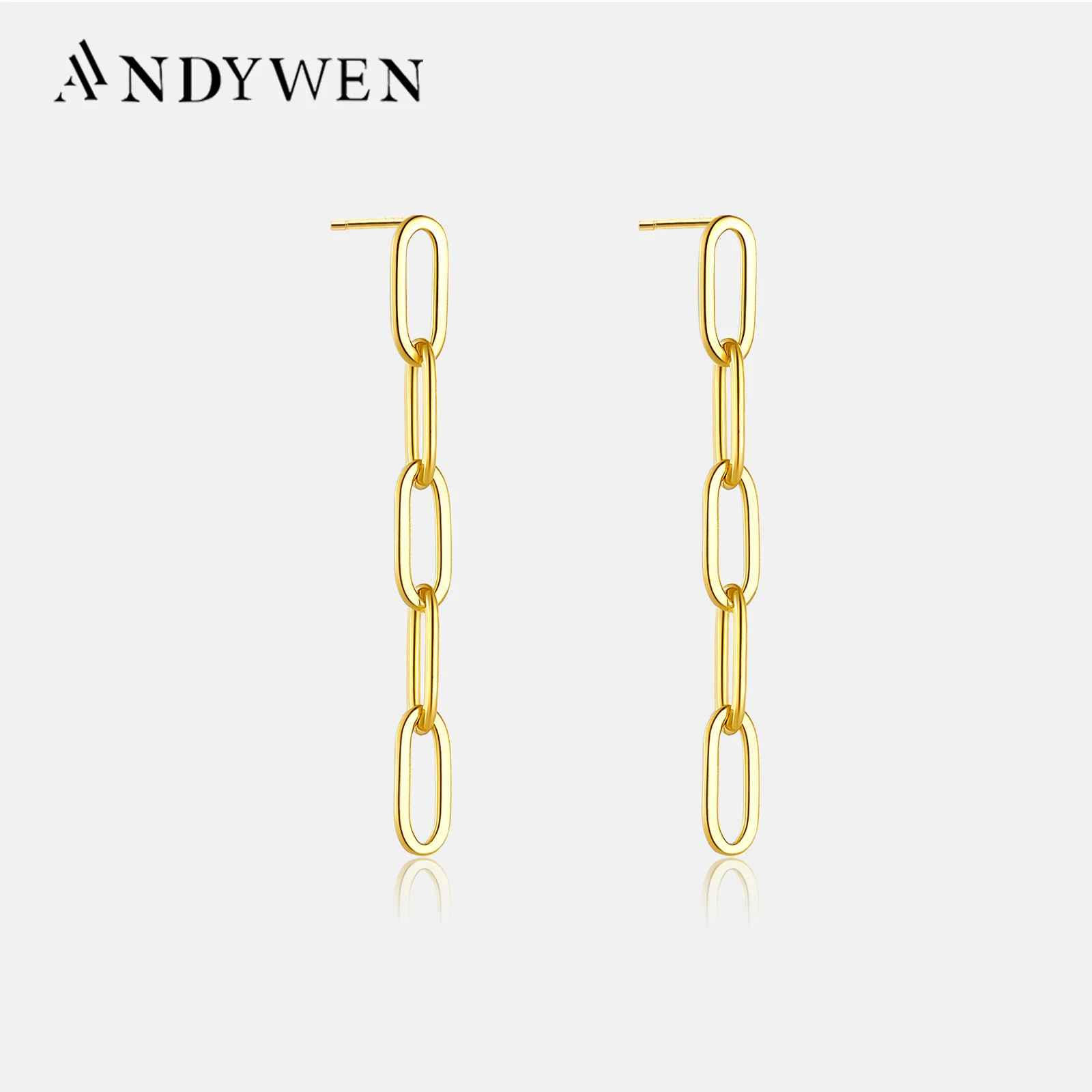 ANDYWEN, стерлинговое серебро 925 пробы, золото, овальные шкафчики-цепочки, серьги-капли, квадратные 2022, роскошные женские серьги с кристаллами, простой круг, ювелирные изделия в стиле рок-панк
ANDYWEN, стерлинговое серебро 925 пробы, золото, овальные шкафчики-цепочки, серьги-капли, квадратные 2022, роскошные женские серьги с кристаллами, простой круг, ювелирные изделия в стиле рок-панк