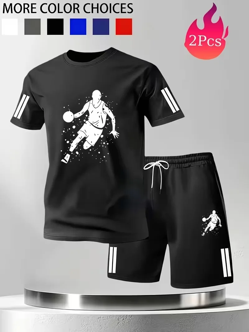 New Street Trendy Men's Summer Breathable Sportswear Short Sleeve Shorts Lightweight Quick Drying Comfortable Fashionable Sports
New Street Trendy Men's Summer Breathable Sportswear Short Sleeve Shorts Lightweight Quick Drying Comfortable Fashionable Sports