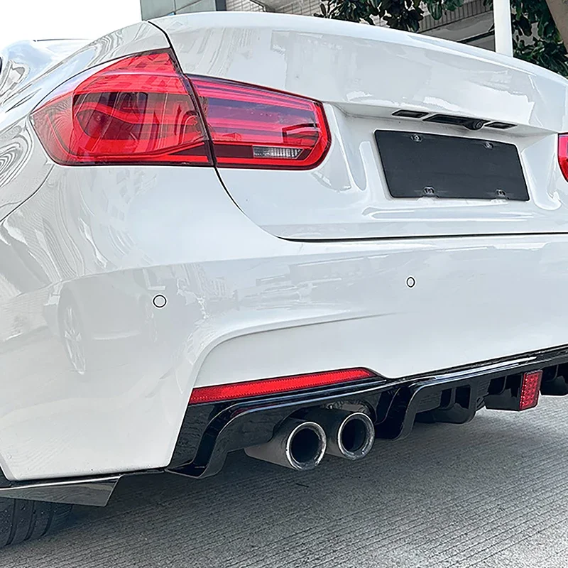 Глянцевый черный диффузор заднего бампера, комплект с двойным/одинарным выхлопом, автомобильные аксессуары, подходит для BMW F30 MT MP 325i 330i 2013-2019
Глянцевый черный диффузор заднего бампера, комплект с двойным/одинарным выхлопом, автомобильные аксессуары, подходит для BMW F30 MT MP 325i 330i 2013-2019