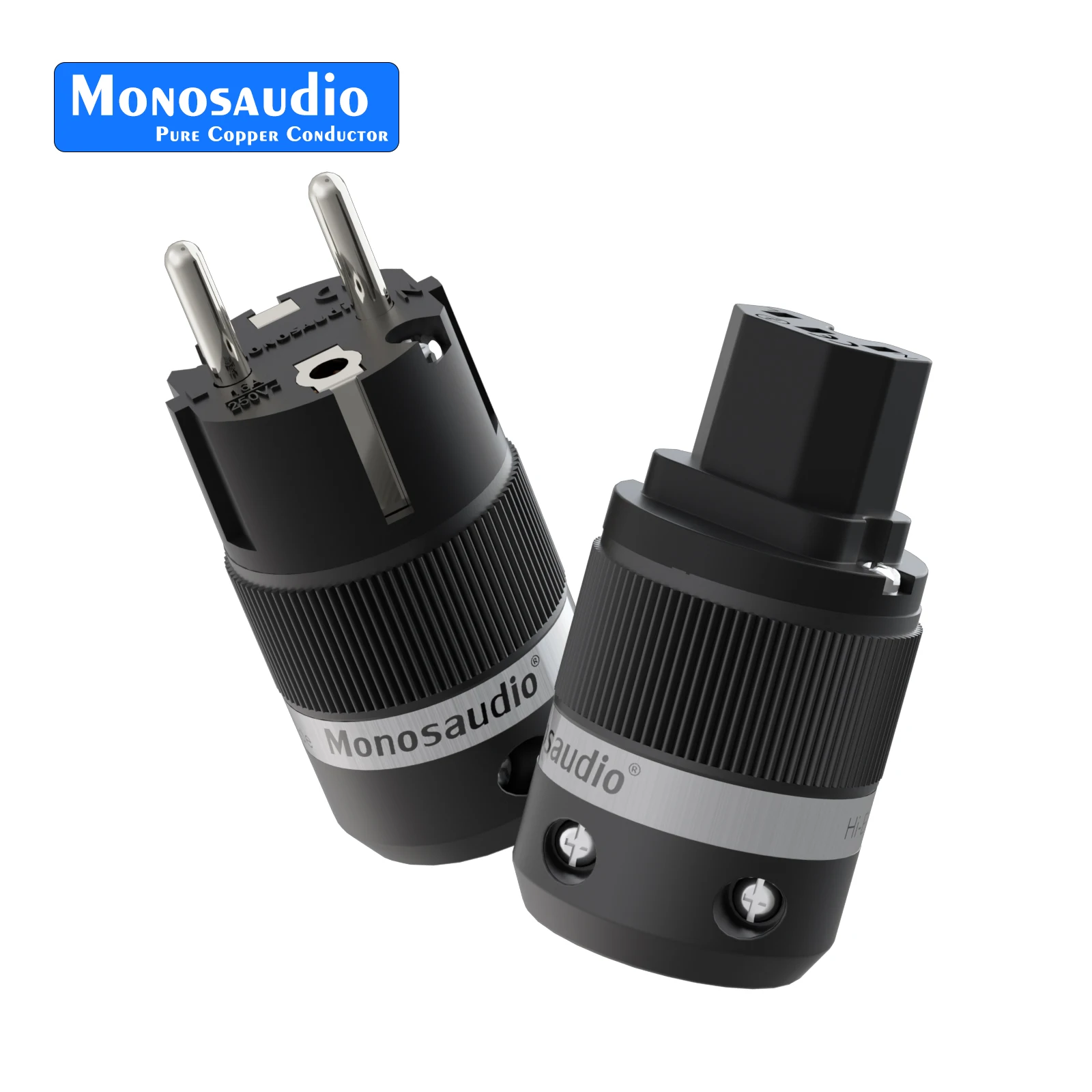 Monosaudio Pure Copper Rhodium Plated Schuko EU Power Plug European Male Connector+IEC Female Connector Plug
Monosaudio Pure Copper Rhodium Plated Schuko EU Power Plug European Male Connector+IEC Female Connector Plug