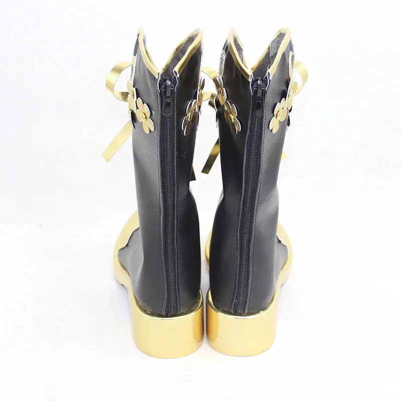 25COSGame Twisted Wonderland Epel Felmier Cosplay Shoes Golden High Heel PU Shoes Halloween Carnival Boots Cosplay Props Custom
25COSGame Twisted Wonderland Epel Felmier Cosplay Shoes Golden High Heel PU Shoes Halloween Carnival Boots Cosplay Props Custom