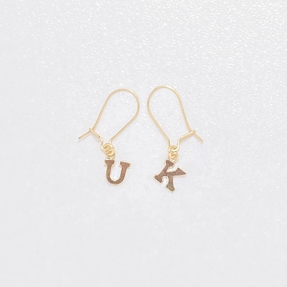Earrings 14K Gold Filled Handmade Earring Letters Pendants Dainty Hypoallergenic Jewelry for Women Party Birthday Daily Gifts
Earrings 14K Gold Filled Handmade Earring Letters Pendants Dainty Hypoallergenic Jewelry for Women Party Birthday Daily Gifts