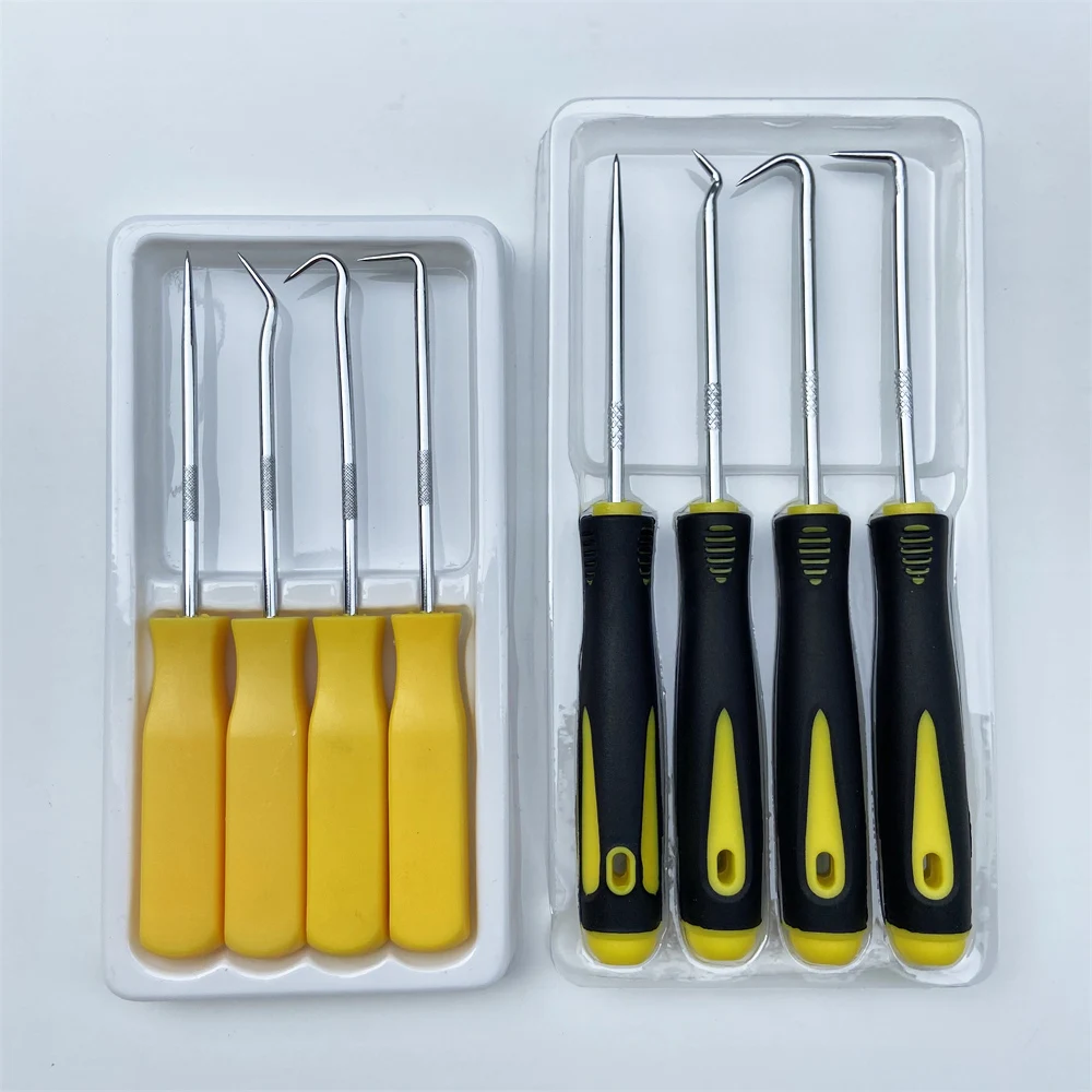 4 PCS Long Pick & Hook Set Gasket Puller Pick Tools for Removing Car Auto Oil Seal O-Ring Seal
4 PCS Long Pick & Hook Set Gasket Puller Pick Tools for Removing Car Auto Oil Seal O-Ring Seal