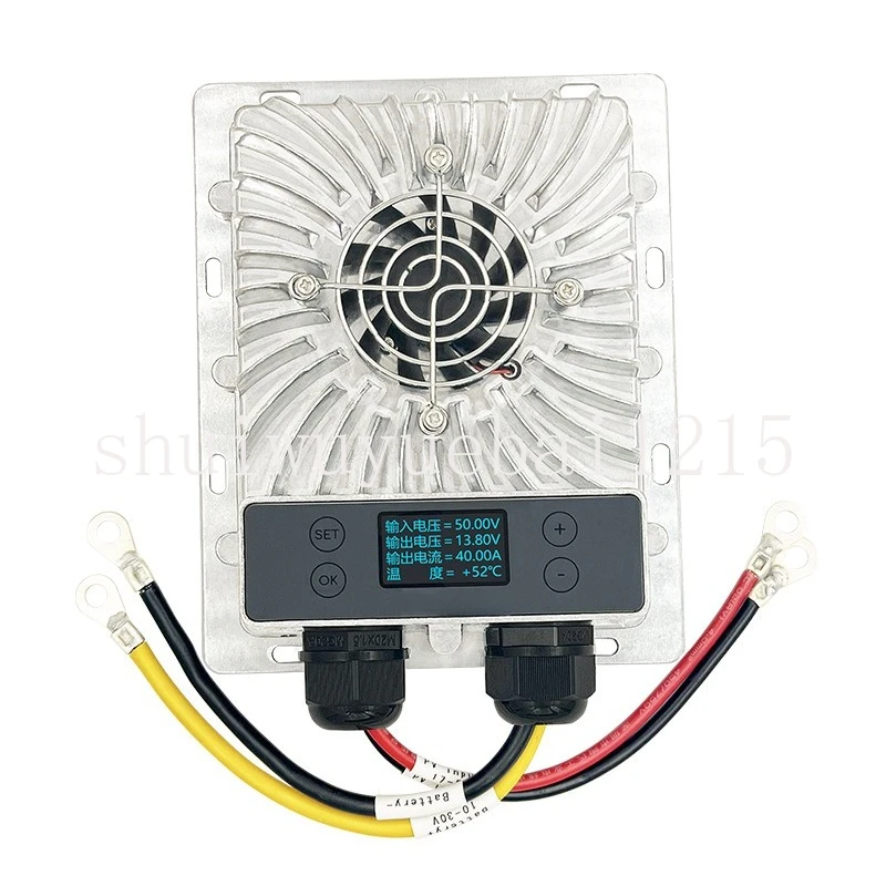 EMD600W step-down MPPT solar charging controller 10-30V voltage adjustable with display photovoltaic lithium battery
EMD600W step-down MPPT solar charging controller 10-30V voltage adjustable with display photovoltaic lithium battery