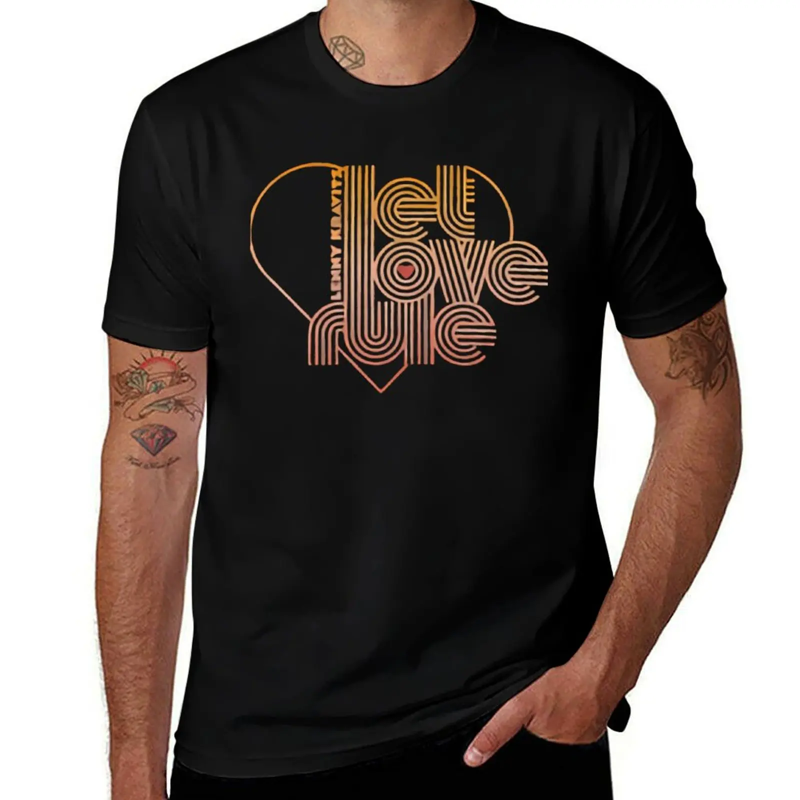Lenny Kravitz ,Retro Gradient T-Shirt quick-drying summer tops anime aesthetic clothes mens graphic t-shirts
Lenny Kravitz ,Retro Gradient T-Shirt quick-drying summer tops anime aesthetic clothes mens graphic t-shirts