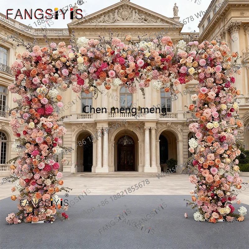 Light pink Rose Hydrangea Arrangement Floral Outdoor Wedding Backdrop Flower Arch Frame Decor Event Table Sofa Runner Flower Row
Light pink Rose Hydrangea Arrangement Floral Outdoor Wedding Backdrop Flower Arch Frame Decor Event Table Sofa Runner Flower Row