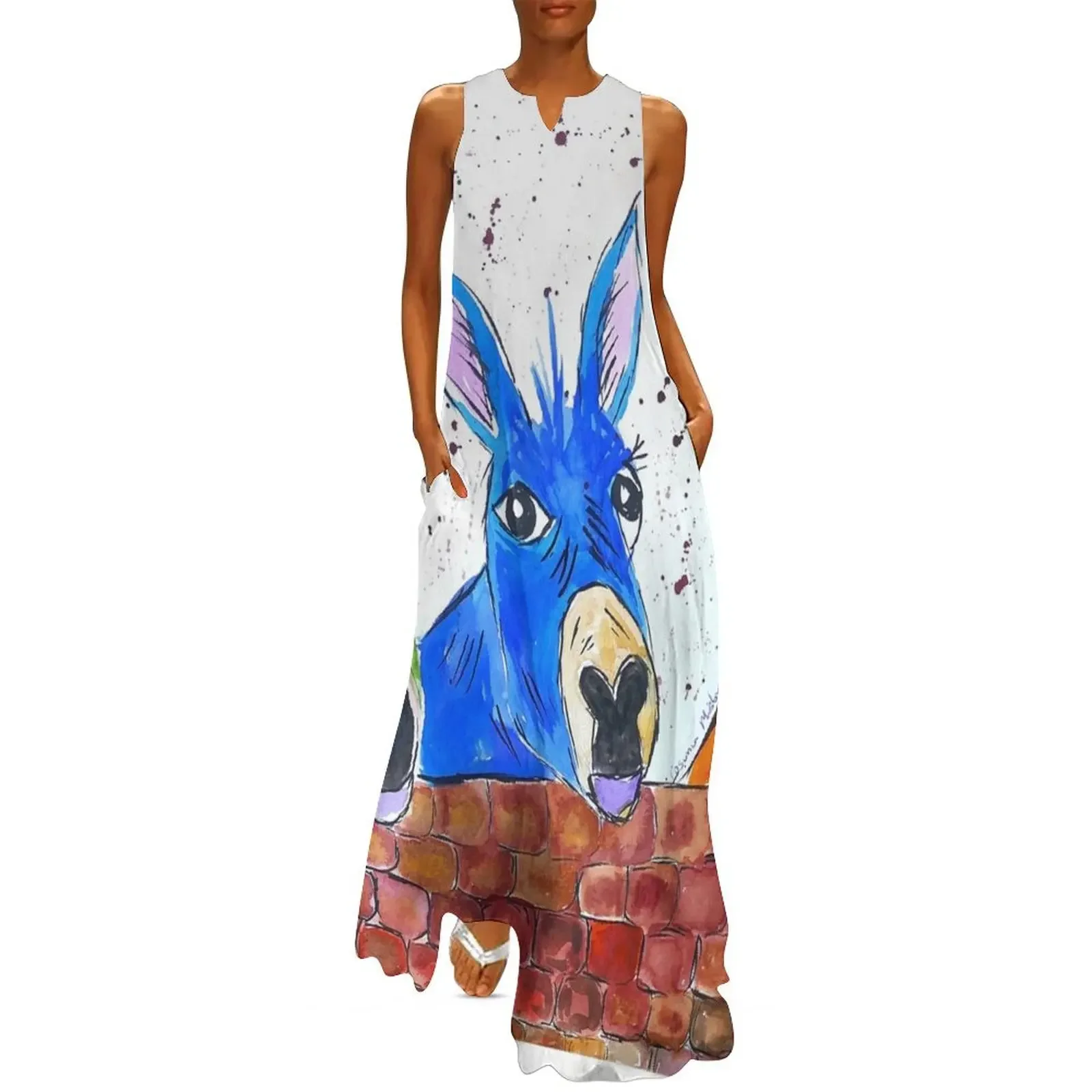 Three Quirky Colourful Donkeys Long Dress elegant women's dresses sale wedding guest dress 2025 Dress
Three Quirky Colourful Donkeys Long Dress elegant women's dresses sale wedding guest dress 2025 Dress