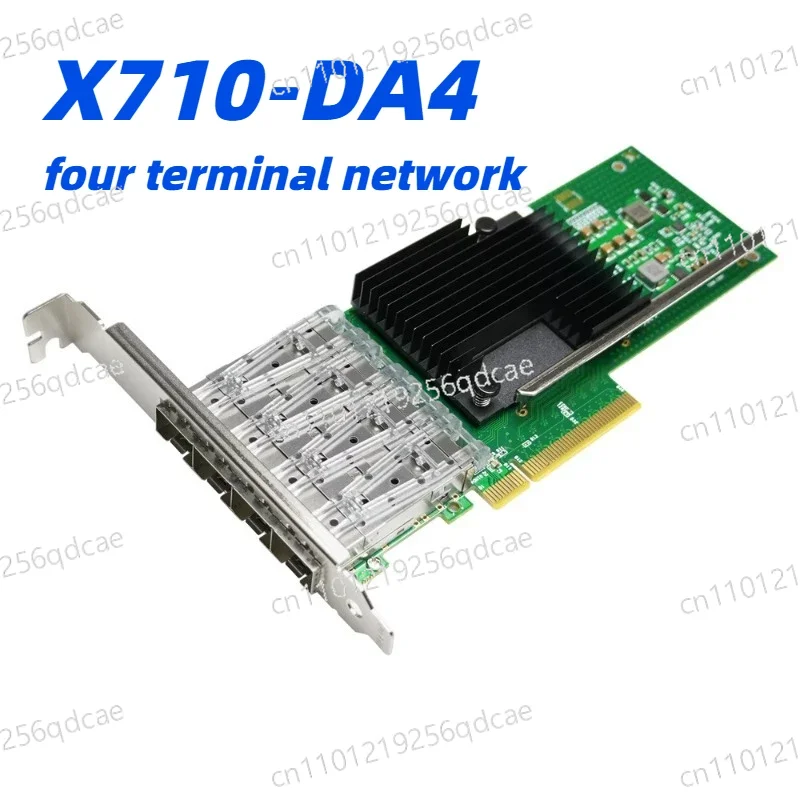 Сетевая карта X710-DA4 с четырьмя портами 10GbE SFP+ PCIe X8 для серверов
Сетевая карта X710-DA4 с четырьмя портами 10GbE SFP+ PCIe X8 для серверов