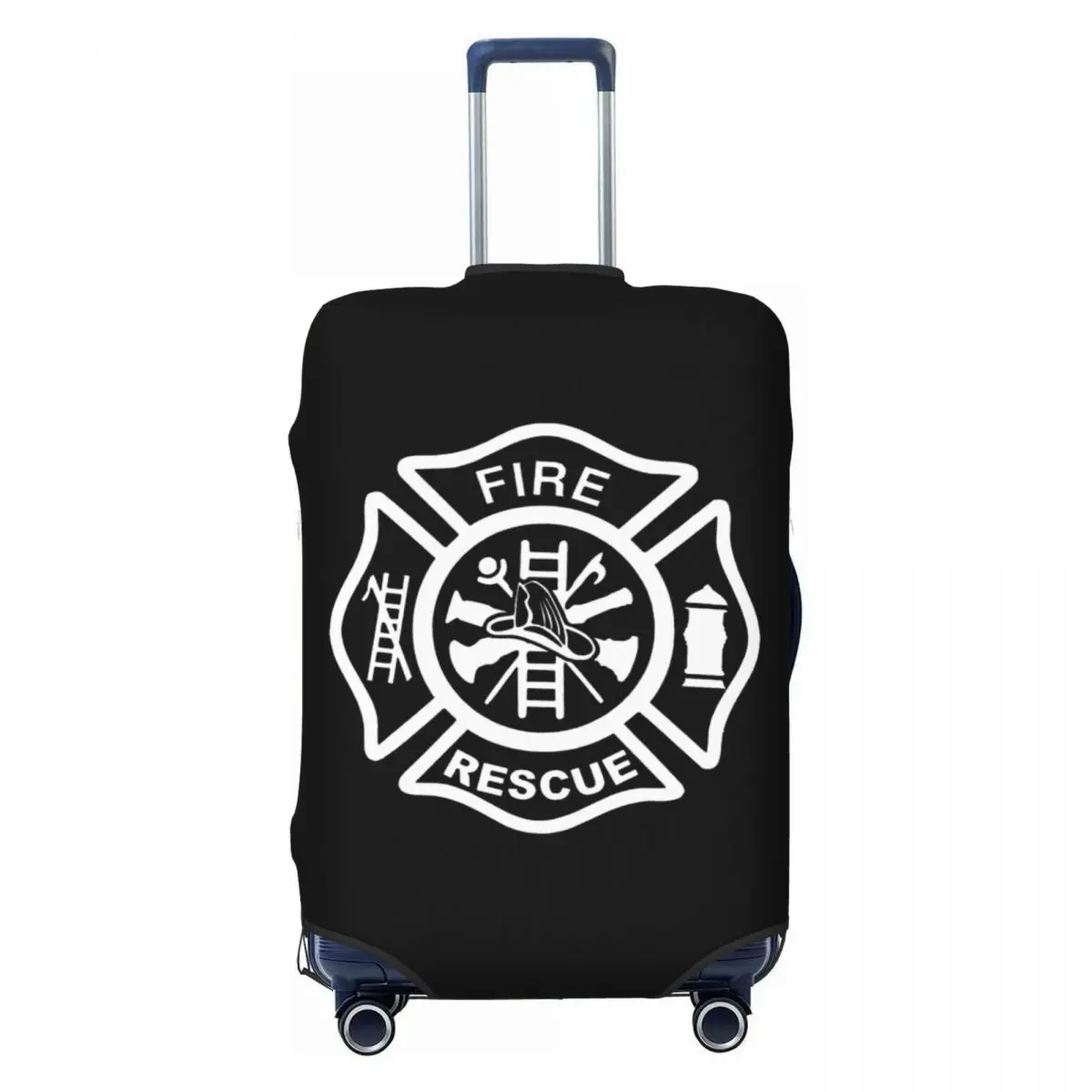 Custom Fire Rescue Firefighter Luggage Cover Elastic Travel Suitcase Protective Covers Suit For 18-32 inch
Custom Fire Rescue Firefighter Luggage Cover Elastic Travel Suitcase Protective Covers Suit For 18-32 inch