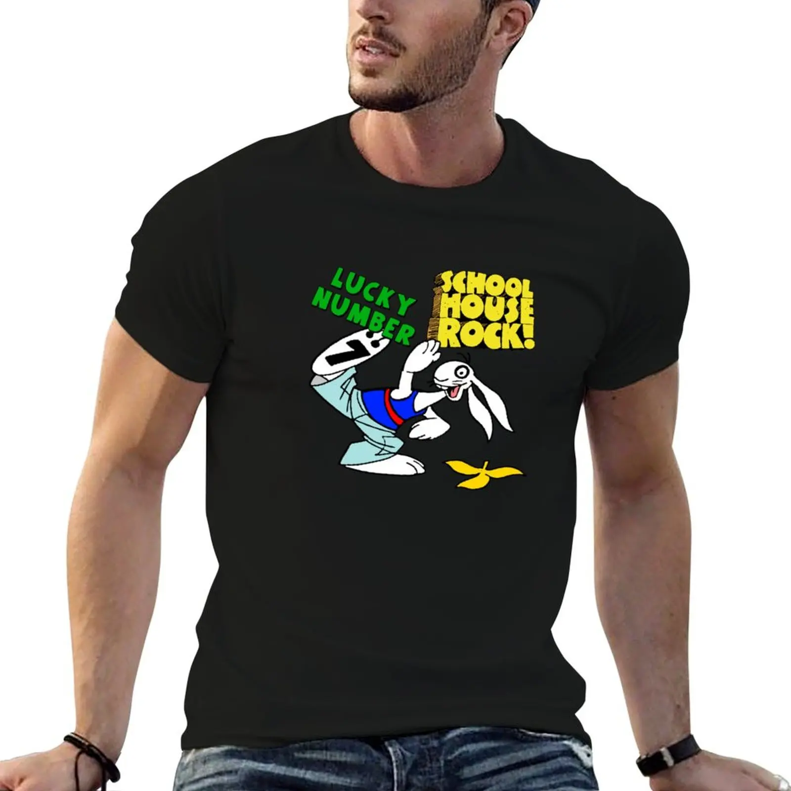 Schoolhouse Rock: Lucky Number Seven Lucky Number T-Shirt blue lock Blouse affliction shirts t shirt for men
Schoolhouse Rock: Lucky Number Seven Lucky Number T-Shirt blue lock Blouse affliction shirts t shirt for men