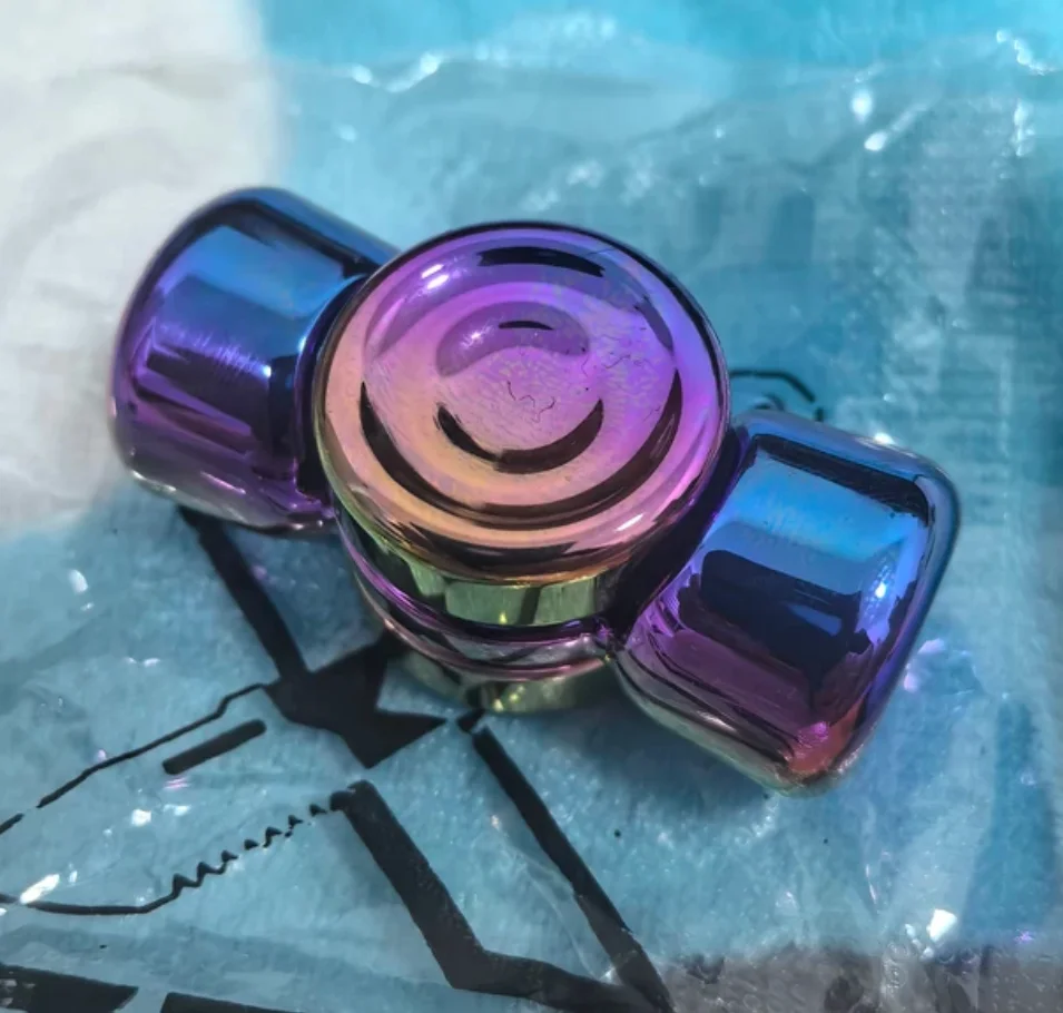 Used EDC X Studio Titanium Rainbow Weights spinner Fingertip gyroscope Decompression toys
Used EDC X Studio Titanium Rainbow Weights spinner Fingertip gyroscope Decompression toys