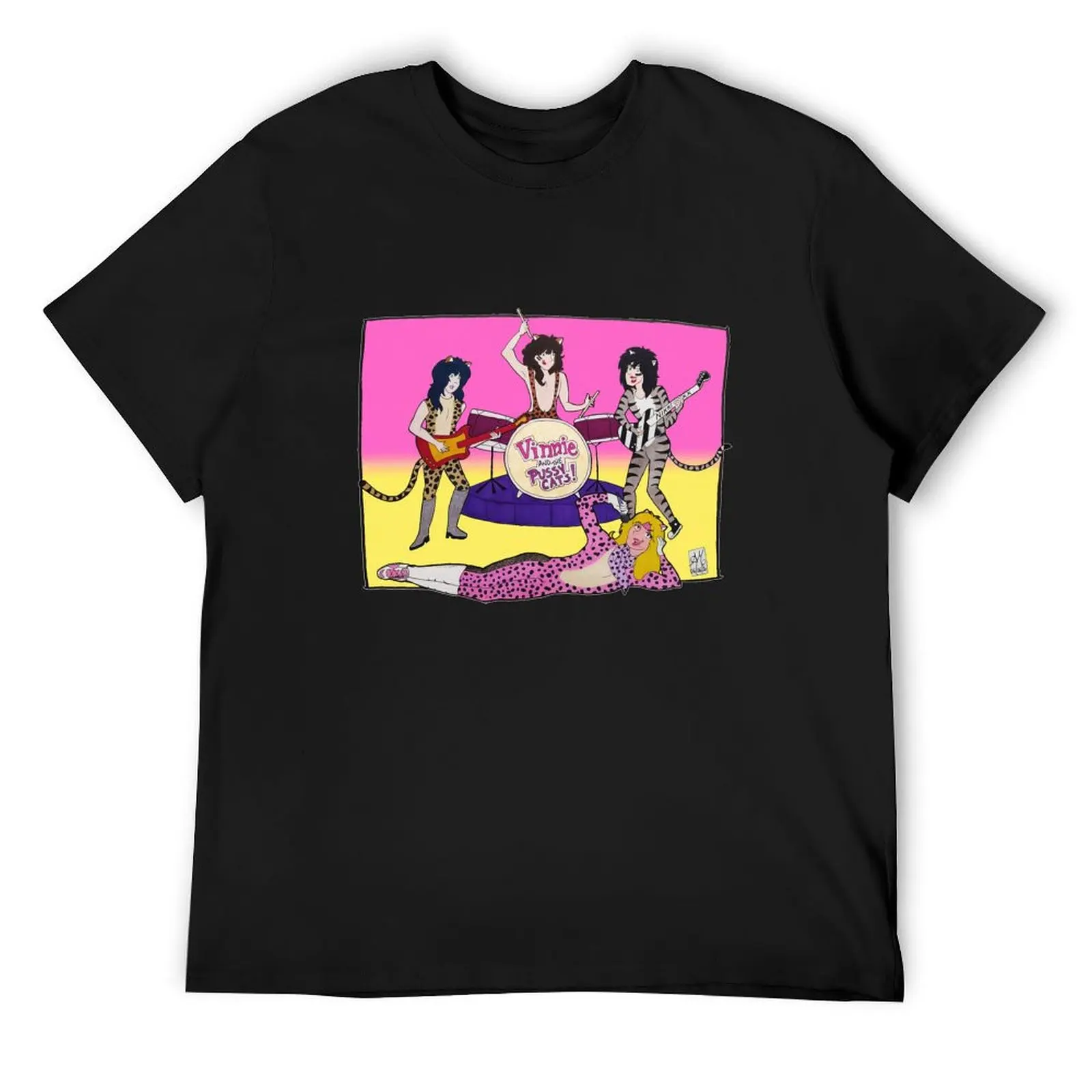 Vinnie and the Pussycats! T-Shirt vintage anime shirt vintage clothes kawaii clothes Aesthetic clothing men t shirts
Vinnie and the Pussycats! T-Shirt vintage anime shirt vintage clothes kawaii clothes Aesthetic clothing men t shirts