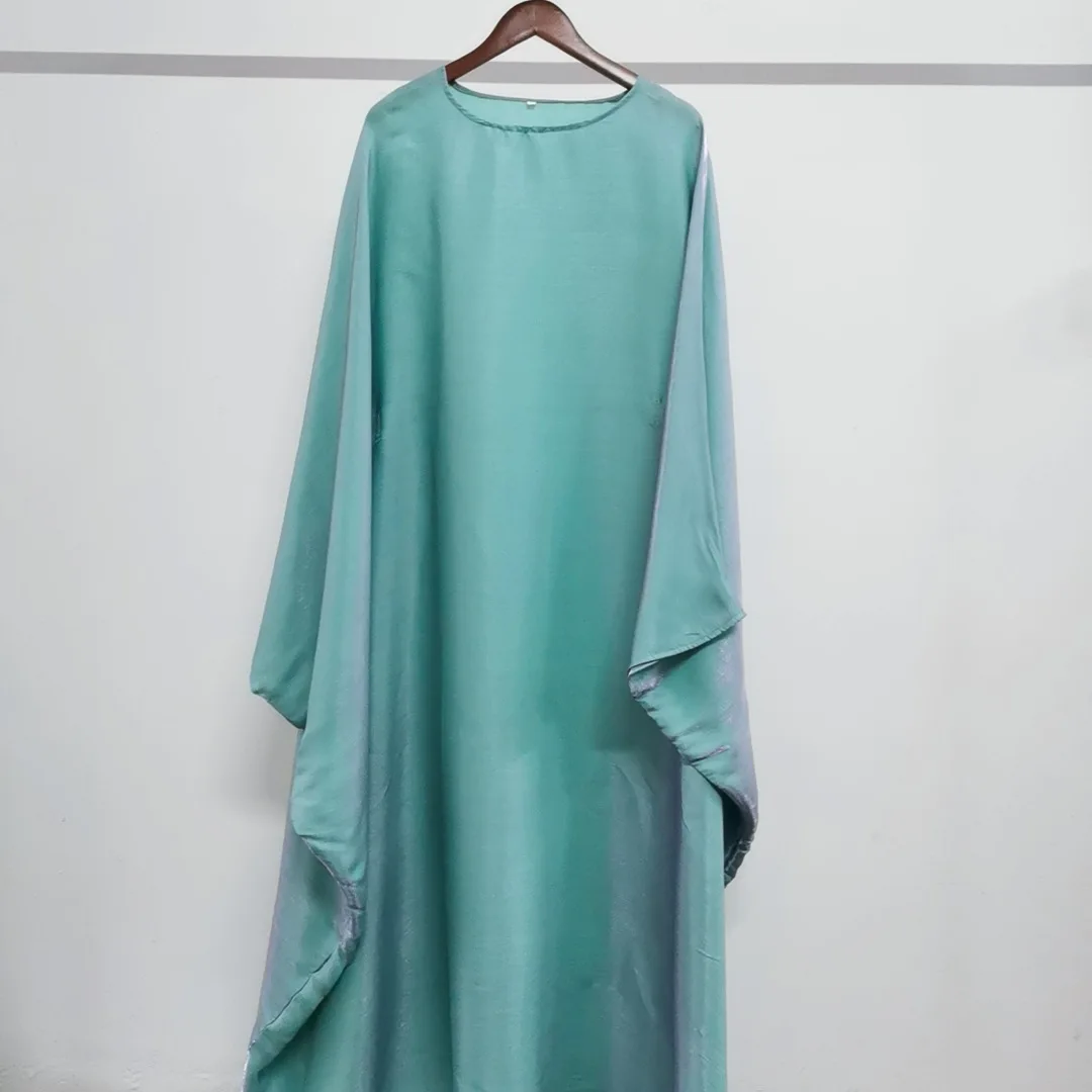 13 Colors Solid Plain Color Shiny Glitter Fabric Muslim Fashion Abaya Dress Batwing Sleeve Islamic Dubai Kaftan Abaya Dresses
13 Colors Solid Plain Color Shiny Glitter Fabric Muslim Fashion Abaya Dress Batwing Sleeve Islamic Dubai Kaftan Abaya Dresses