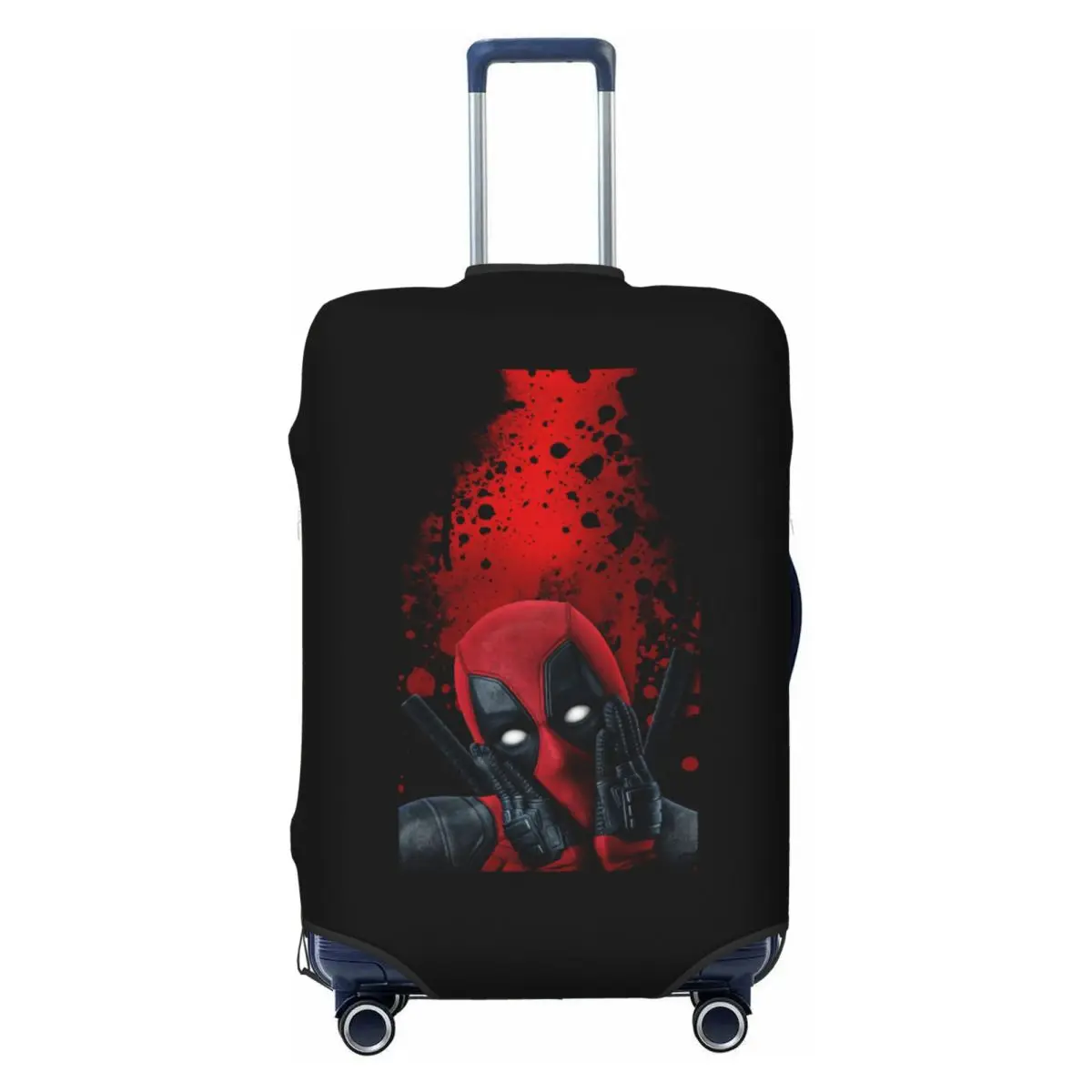 Custom Funny Deadpool Travel Luggage Cover Washable Suitcase Cover Protector Fit 18-32 Inch
Custom Funny Deadpool Travel Luggage Cover Washable Suitcase Cover Protector Fit 18-32 Inch