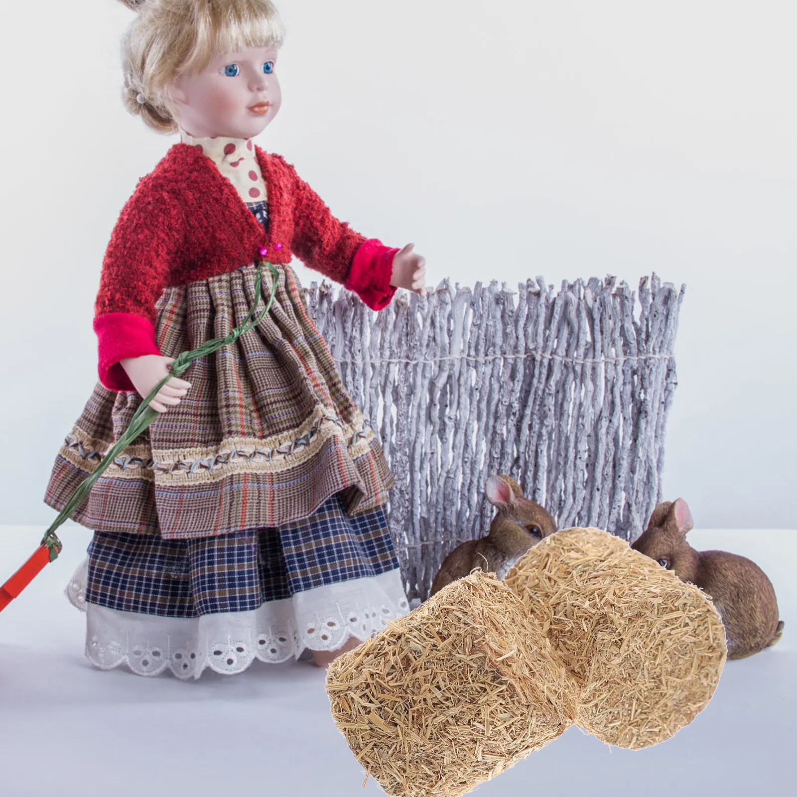 4Pcs Mini Hay Blocks Artificial Hayrick for Rustic Home Decor Rustic Diorama Garden Scene Yard Decoration Fake Photography Props
4Pcs Mini Hay Blocks Artificial Hayrick for Rustic Home Decor Rustic Diorama Garden Scene Yard Decoration Fake Photography Props