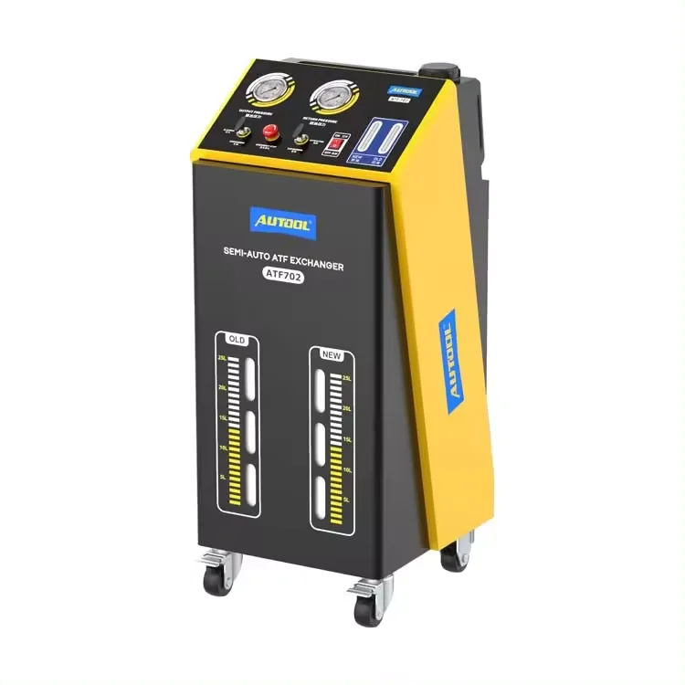 AUTOOL ATF702 ATF Exchanger Transmission Oil Change Machine Fuel Auto Transmission Fluid Exchange & Cycle Cleaning Tool
AUTOOL ATF702 ATF Exchanger Transmission Oil Change Machine Fuel Auto Transmission Fluid Exchange & Cycle Cleaning Tool