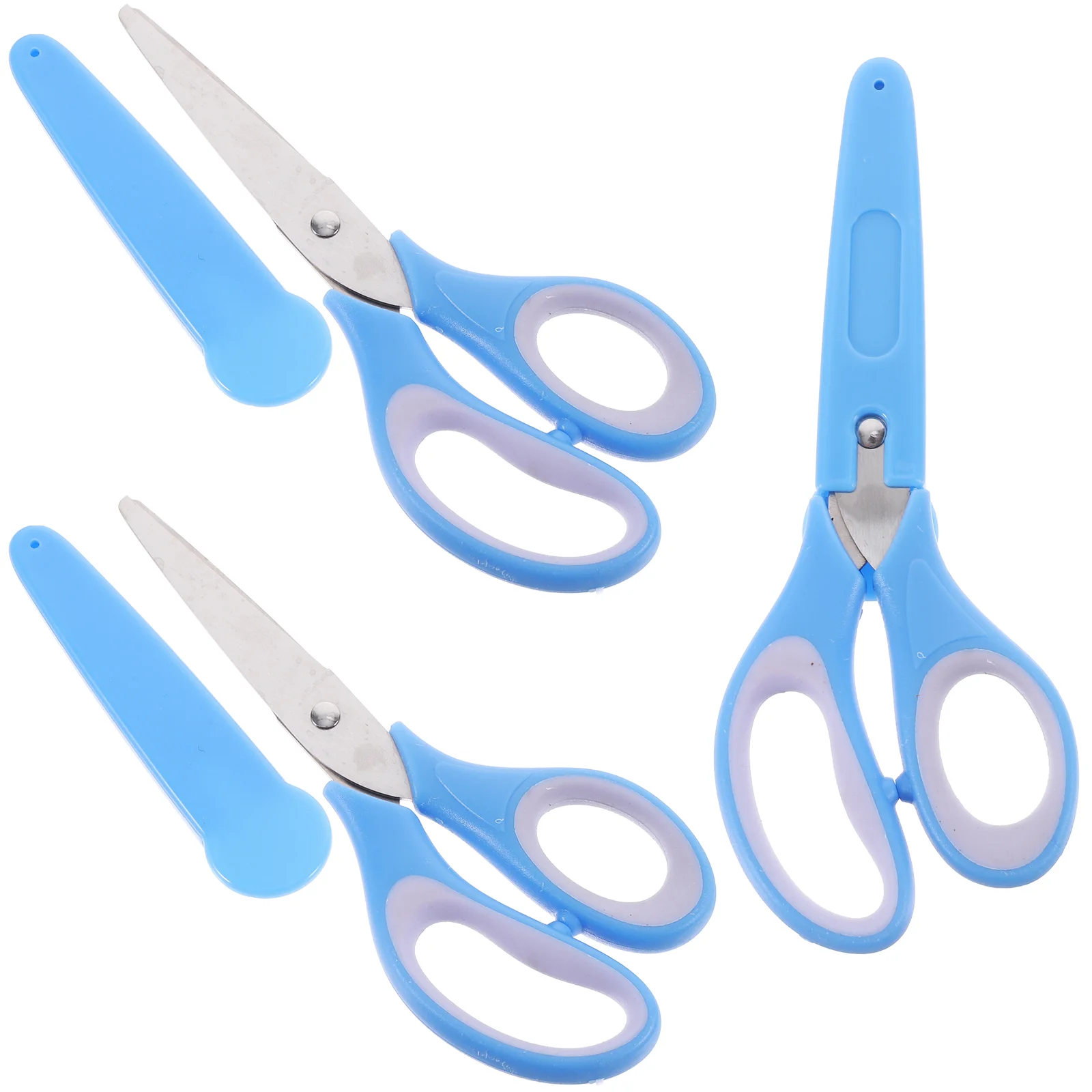 3pcs Kids Ages 3 5 Safe Student Rubber Plastic Craft Child Scissors Toddler Cutting School Stationery Tools
3pcs Kids Ages 3 5 Safe Student Rubber Plastic Craft Child Scissors Toddler Cutting School Stationery Tools