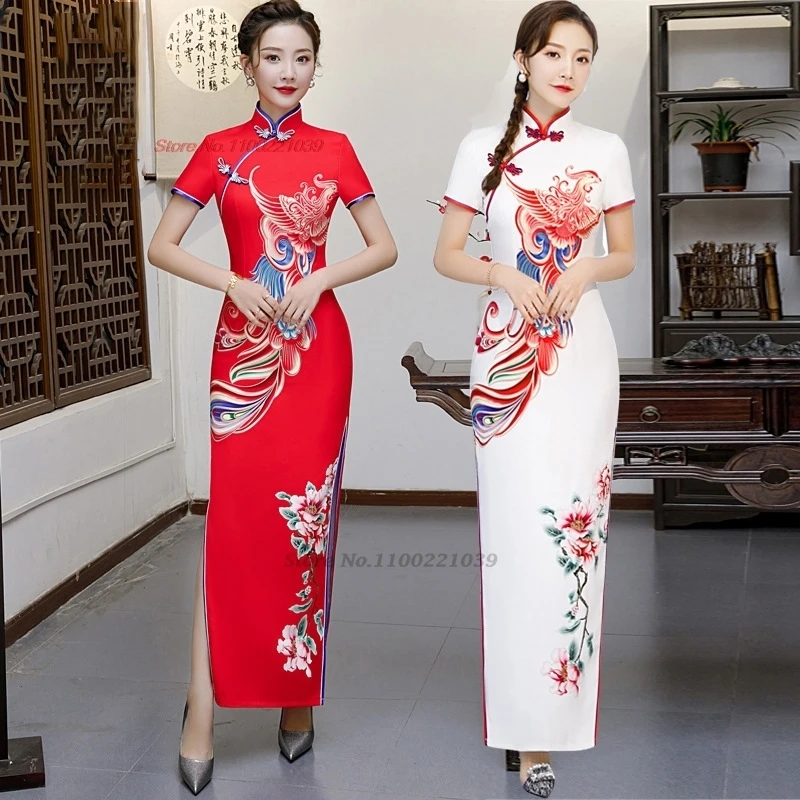 2025 national flower print qipao dress chinese improved qipao formal dress retro stage performance dress banquet evening dress
2025 national flower print qipao dress chinese improved qipao formal dress retro stage performance dress banquet evening dress