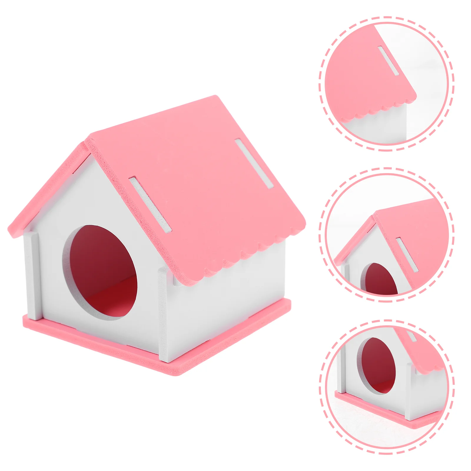 Mini Barn Style Hamster Hideout House Safe Reusable Longlasting Ideal for Sleeping Playing Resting Small Pet Cage
Mini Barn Style Hamster Hideout House Safe Reusable Longlasting Ideal for Sleeping Playing Resting Small Pet Cage