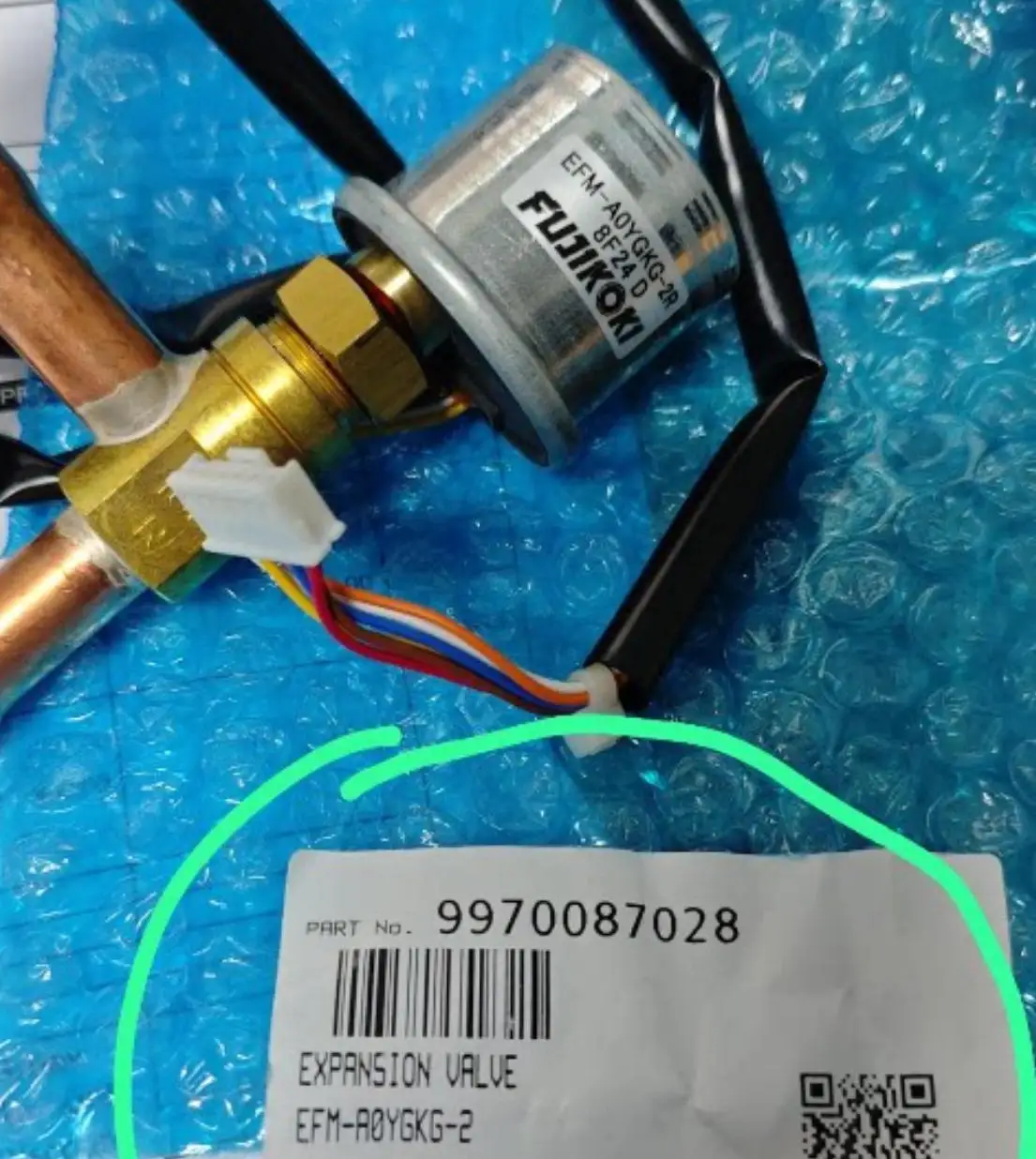 New electronic expansion valve for air conditioning RCI-56FSNQ EDM-40YPHS-11R EFM-40YPHS-12R EFM-A0YGKG-2R
New electronic expansion valve for air conditioning RCI-56FSNQ EDM-40YPHS-11R EFM-40YPHS-12R EFM-A0YGKG-2R