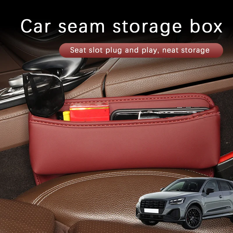 Leather Car Seat Gap Organizer Multifunction Console Storage Box Car Interior Storage Pocket For Audi Q2 Decorative Accessories
Leather Car Seat Gap Organizer Multifunction Console Storage Box Car Interior Storage Pocket For Audi Q2 Decorative Accessories
