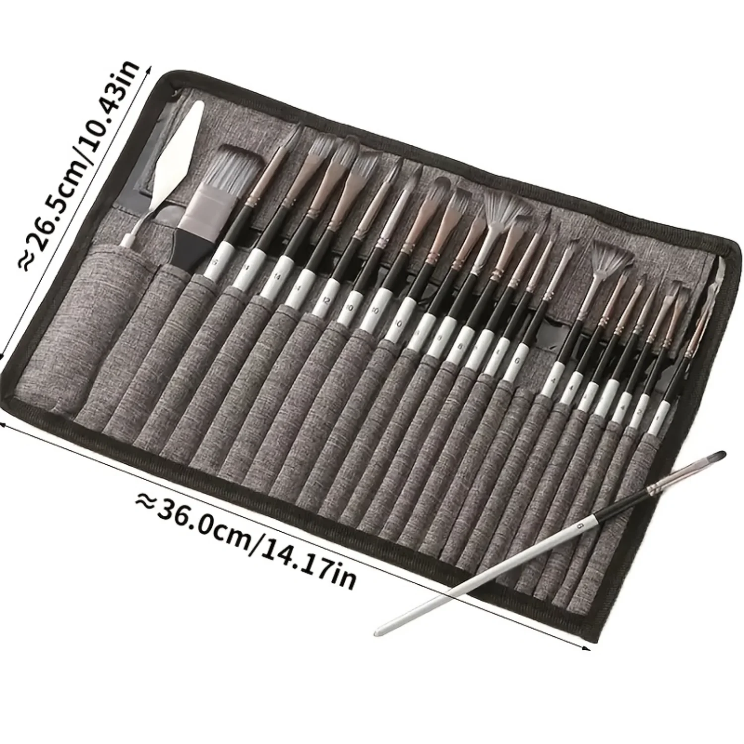 24 Pcs/Set Premium Wooden Handle Nylon Hair Watercolor Paint Brush Set - Washable, Medium Point Type for Acrylic Painting, Artis
24 Pcs/Set Premium Wooden Handle Nylon Hair Watercolor Paint Brush Set - Washable, Medium Point Type for Acrylic Painting, Artis