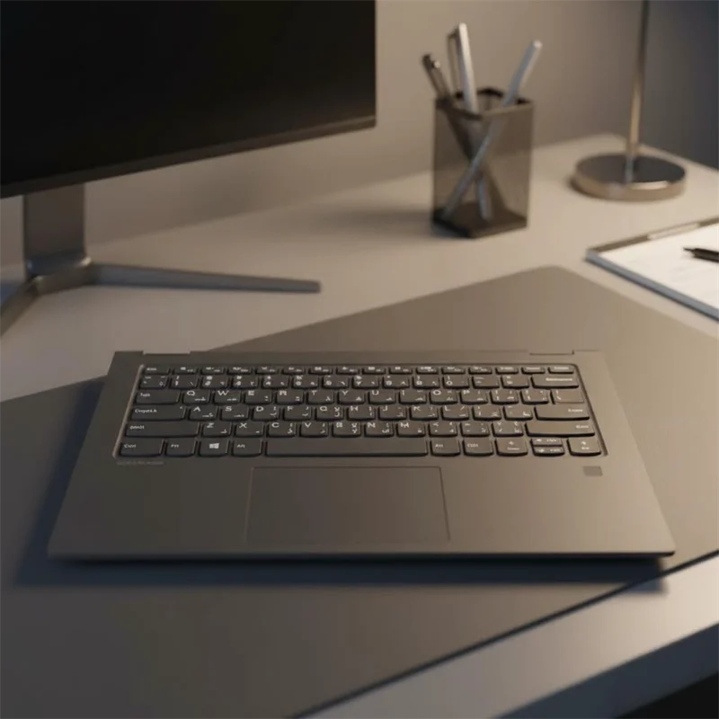 Чехол-накладка (верхняя часть) для арабской клавиатуры ARA, черный, с отверстием для сканера отпечатков пальцев, для Lenovo Ideapad C340 Flex 14 API IWL IML 5CB0S17388
Чехол-накладка (верхняя часть) для арабской клавиатуры ARA, черный, с отверстием для сканера отпечатков пальцев, для Lenovo Ideapad C340 Flex 14 API IWL IML 5CB0S17388