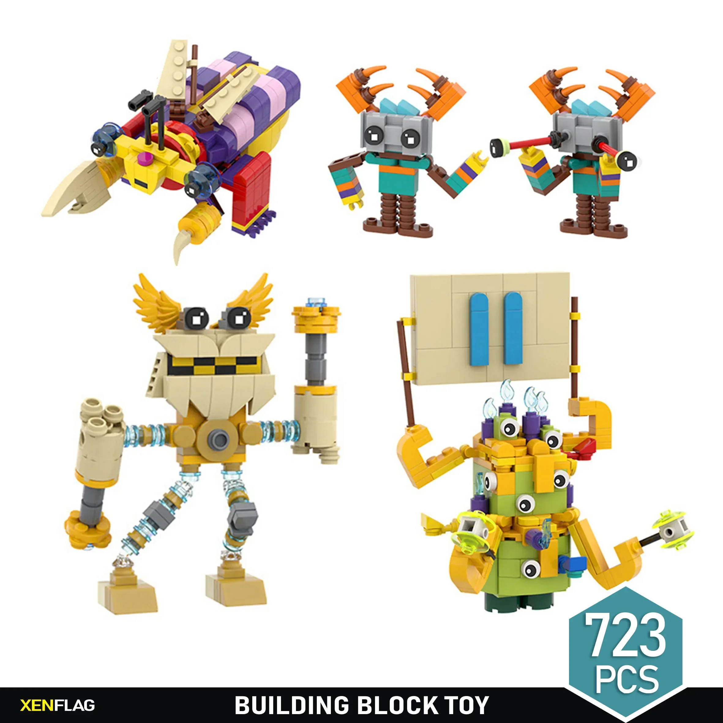 Fun and Singing Animal Team Building Blocks Children's DIY Puzzle Toys Decorative Model Gifts
Fun and Singing Animal Team Building Blocks Children's DIY Puzzle Toys Decorative Model Gifts