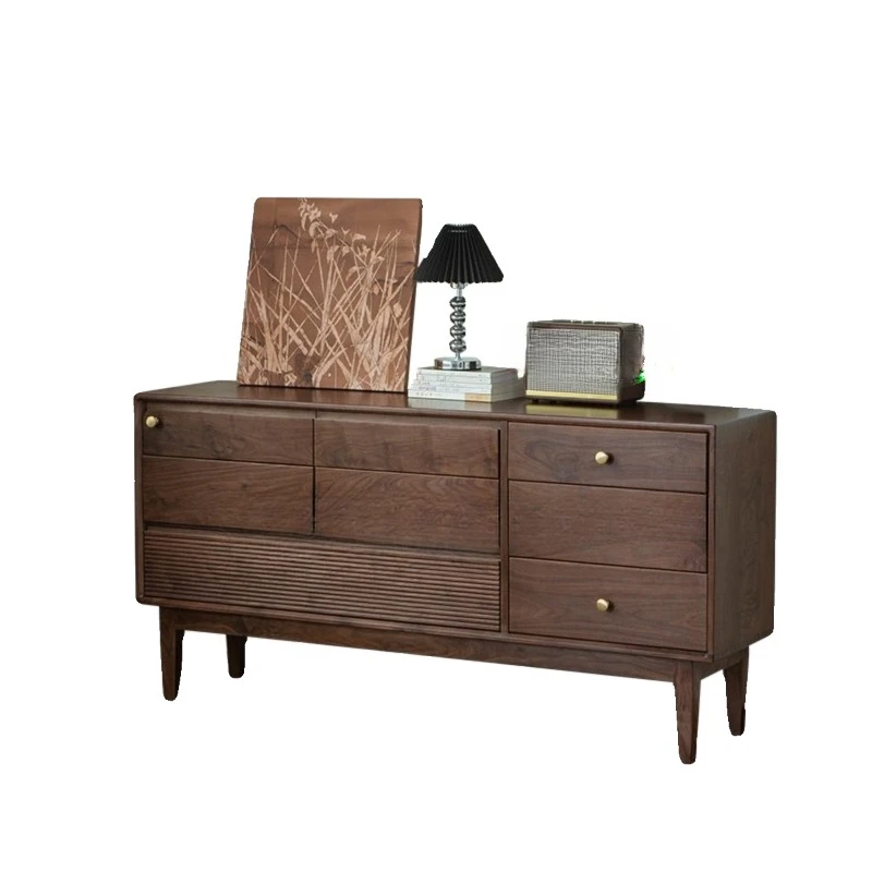 Nordic black walnut simple light luxury bedroom living room bucket cabinet storage drawer storage ca binet
Nordic black walnut simple light luxury bedroom living room bucket cabinet storage drawer storage ca binet