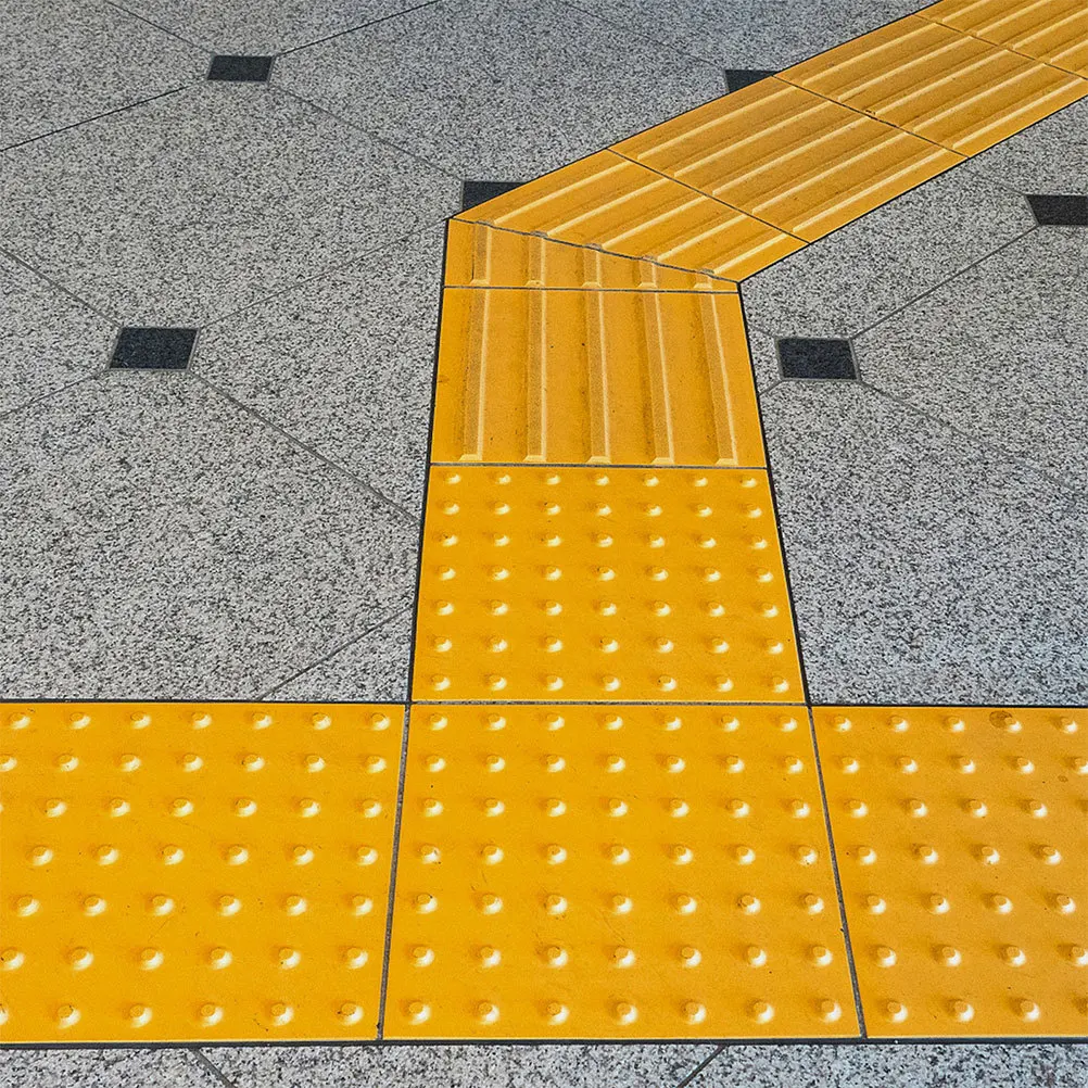 Tactile Paving Tiles Blind Brick 40x40 Yellow Striped Pathway Guidance Safety Indicator Bump Dots Blind Tracks
Tactile Paving Tiles Blind Brick 40x40 Yellow Striped Pathway Guidance Safety Indicator Bump Dots Blind Tracks