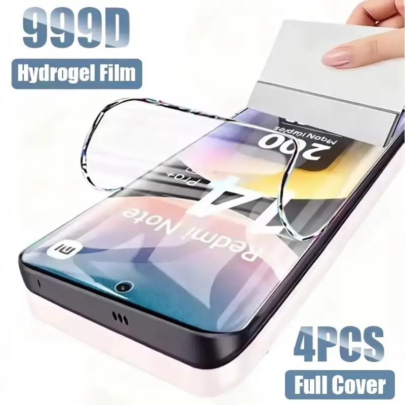 4Pcs Hydrogel Film For Xiaomi Redmi Note 13 14 15 Pro 14 15 Pro+ 14SE Screen Protector For Redmi Note 14S 15R 15 5G Special
4Pcs Hydrogel Film For Xiaomi Redmi Note 13 14 15 Pro 14 15 Pro+ 14SE Screen Protector For Redmi Note 14S 15R 15 5G Special