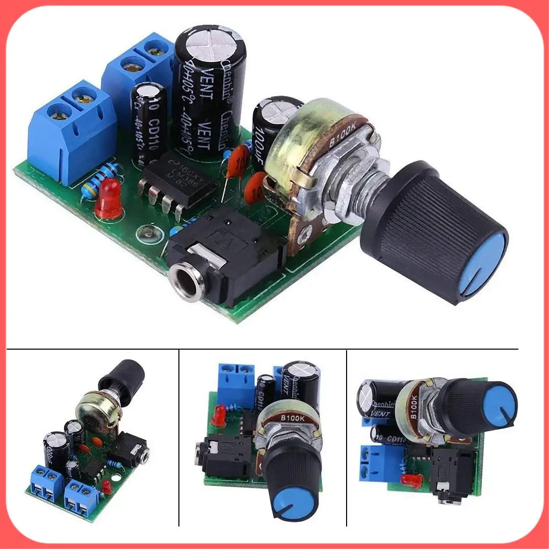 X12A-LM386 Super Mini Amplifier Board, 3V-12V, 0.5W-10W Speaker Low Noise Power Consumption, For Speaker Audio System DIY
X12A-LM386 Super Mini Amplifier Board, 3V-12V, 0.5W-10W Speaker Low Noise Power Consumption, For Speaker Audio System DIY