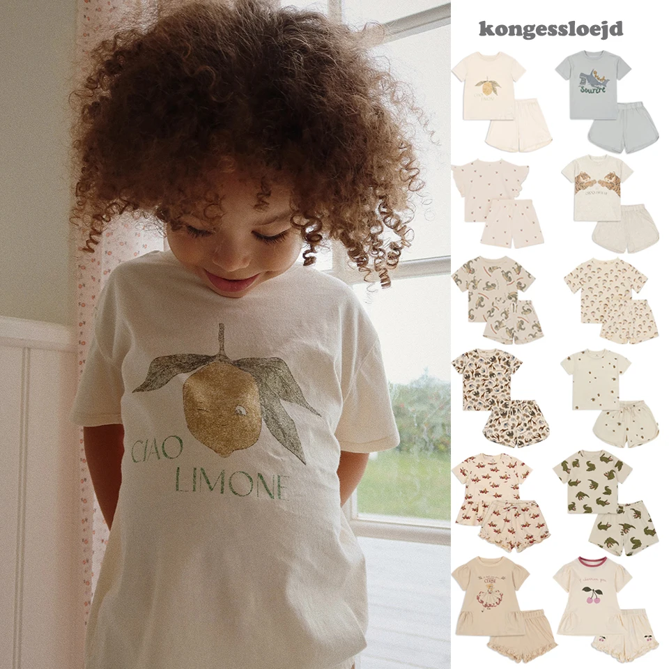 24 Summer Girls Cherry T-shirt Shorts KS Boys Animals Cartoon Print Short Sleeve Tops Child Casual Outfit Sets Baby Clothes Suit
24 Summer Girls Cherry T-shirt Shorts KS Boys Animals Cartoon Print Short Sleeve Tops Child Casual Outfit Sets Baby Clothes Suit
