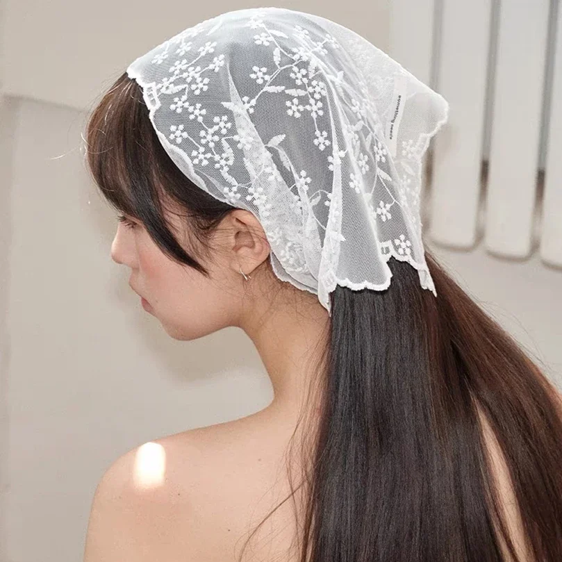 Lace Kerchief Floral Print Hair Scarf New Hair Band Bohemia Bandana Sun Protection Headscarf Lace Hair Scarf Women Headwear
Lace Kerchief Floral Print Hair Scarf New Hair Band Bohemia Bandana Sun Protection Headscarf Lace Hair Scarf Women Headwear