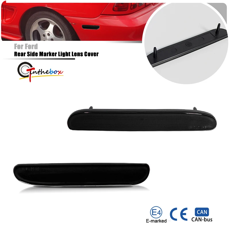 Rear Fender Side Marker Parking Light Housing Shells For Ford Mustang 1994 1995 1996 1997 1998 Car Accessories No Bulb/Socket
Rear Fender Side Marker Parking Light Housing Shells For Ford Mustang 1994 1995 1996 1997 1998 Car Accessories No Bulb/Socket
