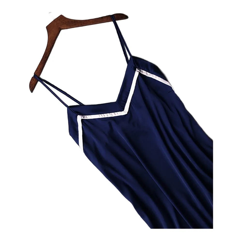 Women Spaghetti Strap V Neck Nightdress Lightweight Breathable Short Dress Home Wear Casual Sleepwear Nightwear
Women Spaghetti Strap V Neck Nightdress Lightweight Breathable Short Dress Home Wear Casual Sleepwear Nightwear