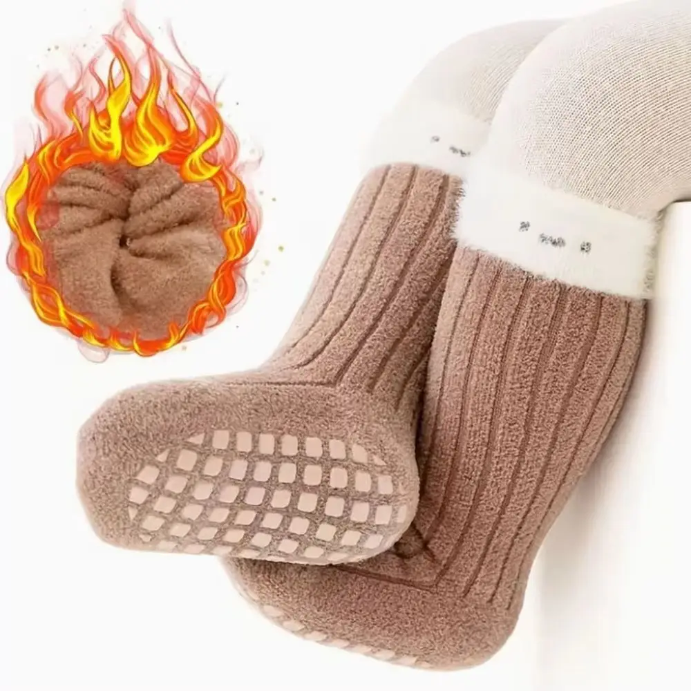1-5Y Boys & Girls Winter Warm Mid-Calf Socks Suitable for - Non-Slip Indoor/Outdoor Baby Socks Cold Weather Walking & Playtime
1-5Y Boys & Girls Winter Warm Mid-Calf Socks Suitable for - Non-Slip Indoor/Outdoor Baby Socks Cold Weather Walking & Playtime