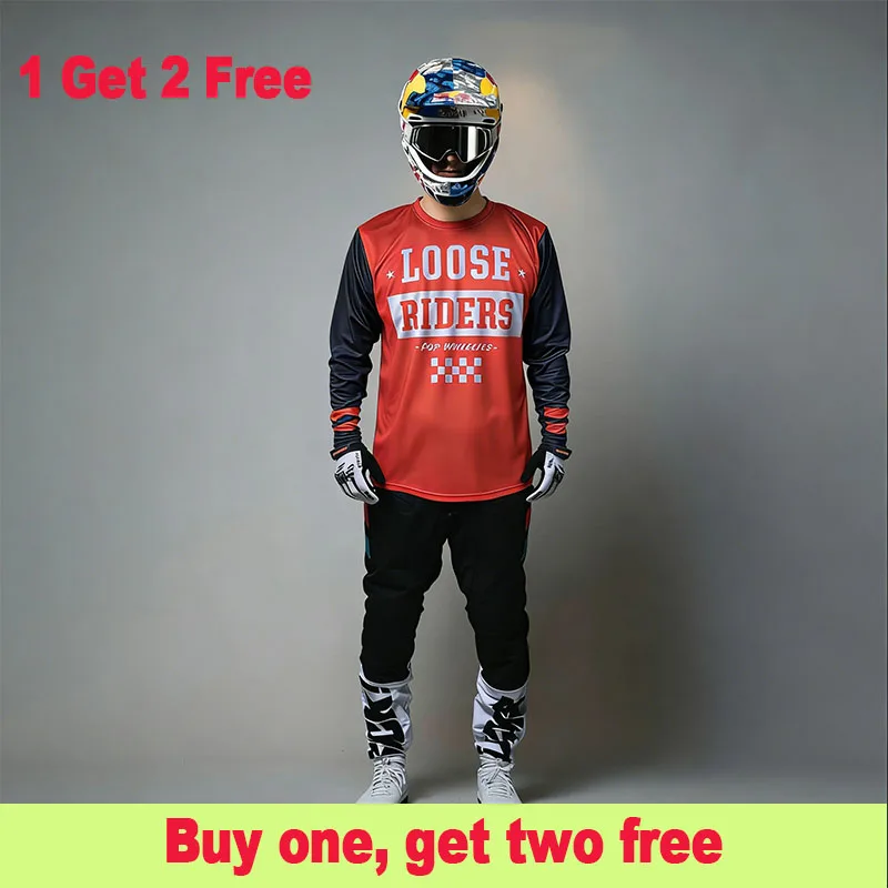 Loose Riders MTB Jerseys DH Motocross Enduro Downhill Jersey Cycling Clothing BMX Shirts Buy 1 Get 2 Free
Loose Riders MTB Jerseys DH Motocross Enduro Downhill Jersey Cycling Clothing BMX Shirts Buy 1 Get 2 Free