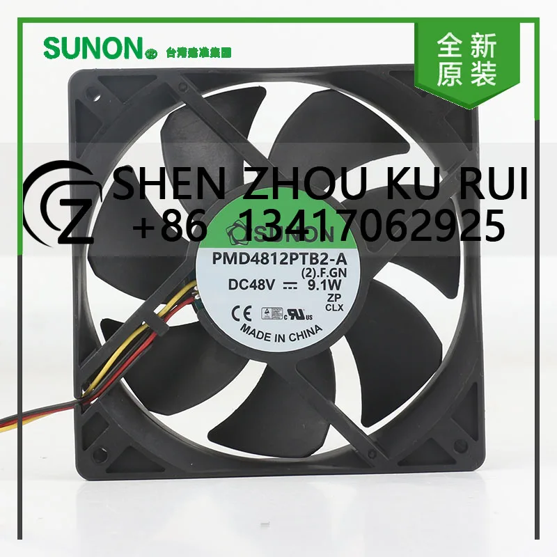 Новый оригинальный Sunon 5 В 12 В 24 В постоянного тока 48 В 9,1 Вт AC EC 12025 120X120X25MM 12 см инверторный сервер бесшумный трехпроводной охлаждающий вентилятор PMD4812PTB2-A
Новый оригинальный Sunon 5 В 12 В 24 В постоянного тока 48 В 9,1 Вт AC EC 12025 120X120X25MM 12 см инверторный сервер бесшумный трехпроводной охлаждающий вентилятор PMD4812PTB2-A