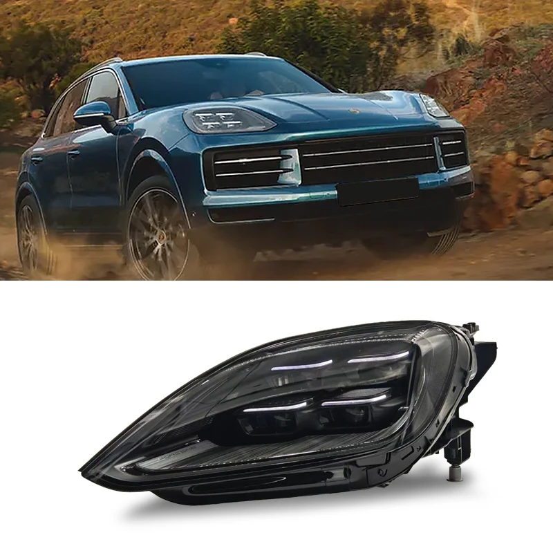 GP Motion для фар Porsche Cayenne 2011-2023, обновление светодиодных матричных фар 2024, стиль 2024, автомобильные фары PLUG & PLAY
GP Motion для фар Porsche Cayenne 2011-2023, обновление светодиодных матричных фар 2024, стиль 2024, автомобильные фары PLUG & PLAY
