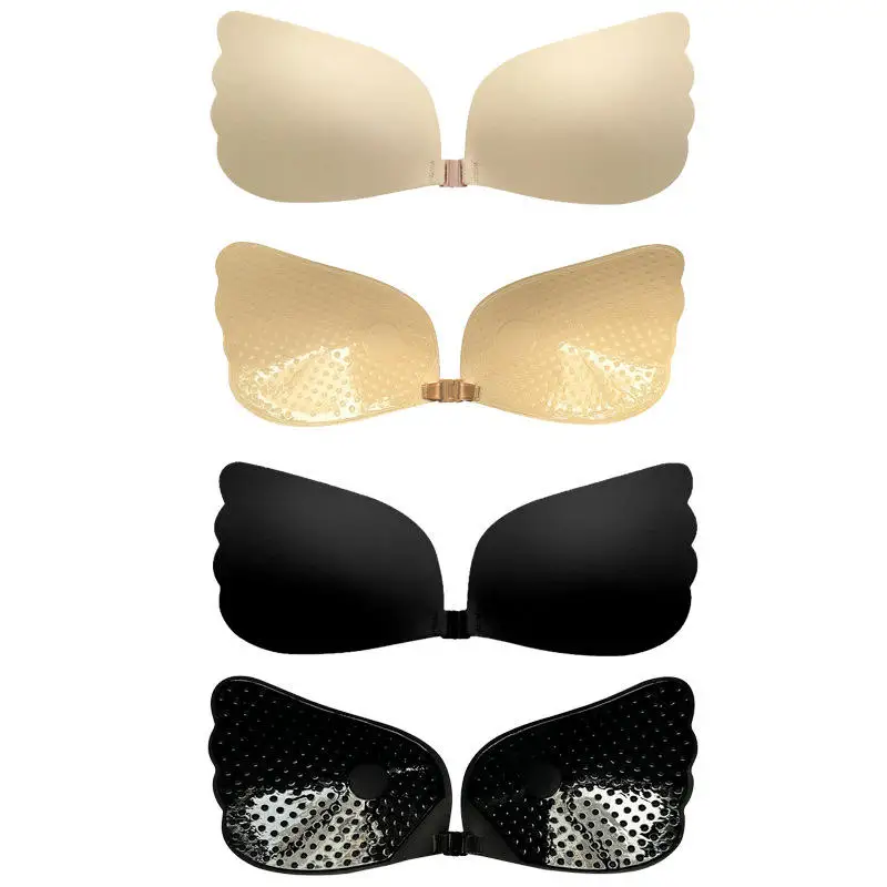 Wings Breathable Anti-Exposure Invisible Bra Push-Up Strapless Sticky Thickened Bra
Wings Breathable Anti-Exposure Invisible Bra Push-Up Strapless Sticky Thickened Bra