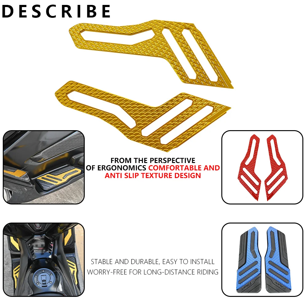 MTKRACING задняя педаль для YAMAHA TMAX 560 2022 2023-2025, модификация мотоцикла, нескользящие педали, накладка на педаль, подставка для ног
MTKRACING задняя педаль для YAMAHA TMAX 560 2022 2023-2025, модификация мотоцикла, нескользящие педали, накладка на педаль, подставка для ног