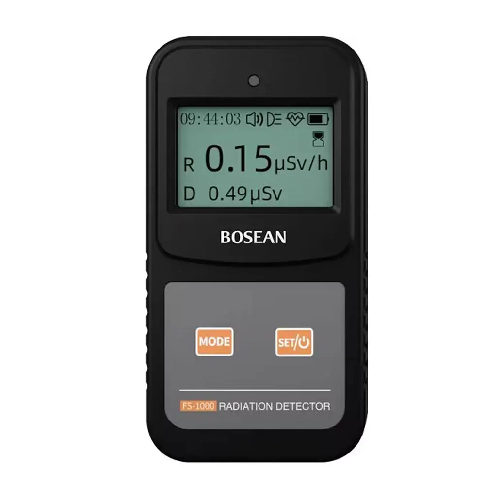 FS-1000 Digital Nuclear Radiation Detector The dose rate alarm threshold and dose alarm threshold can be continuously adjustable
FS-1000 Digital Nuclear Radiation Detector The dose rate alarm threshold and dose alarm threshold can be continuously adjustable