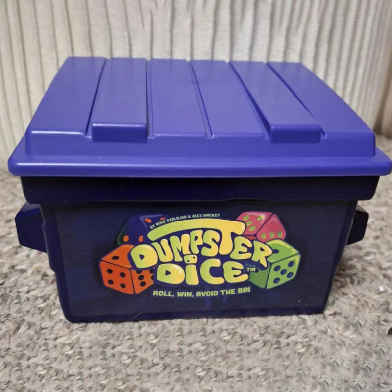 Big Discoveries Dumpster Dice Fast-paced Family Dice Game Fun 4 Player Board with Dumpster 80 Dice Doodlestickers Toys
Big Discoveries Dumpster Dice Fast-paced Family Dice Game Fun 4 Player Board with Dumpster 80 Dice Doodlestickers Toys