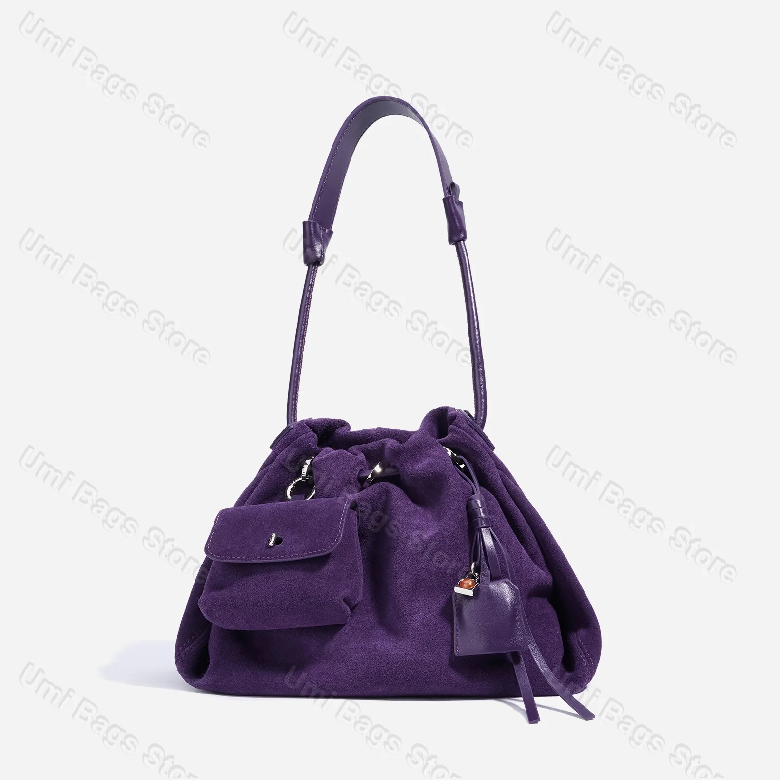 2025 New High-end Suede Shoulder Bag Fashionable Simple And Versatile Commuter Crossbody Women's Bag Cloud Pleated Bag
2025 New High-end Suede Shoulder Bag Fashionable Simple And Versatile Commuter Crossbody Women's Bag Cloud Pleated Bag